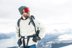 Devold Nansen Sweater Crew Neck Unisex Grey Melange