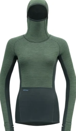Devold Tuvegga Merino Hoodie naisten kerrastopaita, Woods