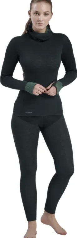 Devold Tuvegga Merino Hoodie + Longs naisten kerrasto, Woods