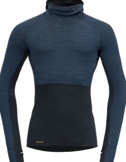 Devold Tuvegga Merino Hoodie kerrastopaita, Flood