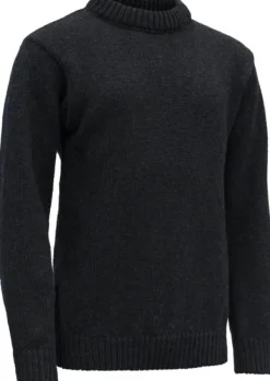 Devold Unisex Nansen Sweater Crew Neck villapusero, tummansininen