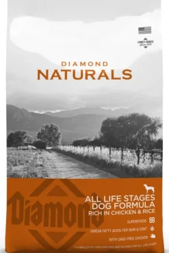 Diamond Naturals All Life Stage Chicken Rice koiran kuivaruoka, 15 kg
