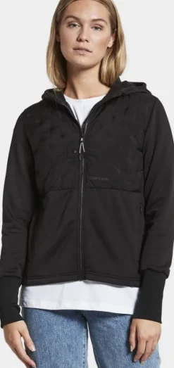 Didriksons Valda FZ naisten hupparitakki, musta