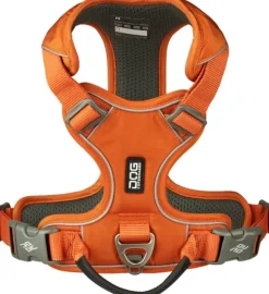 DOG Copenhagen Comfort Walk Pro Harness koiran valjaat, L-XL, Orange Sun
