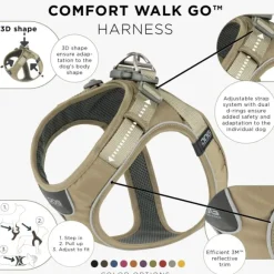 DOG Copenhagen Comfort Walk Go Harness Desert Dune M