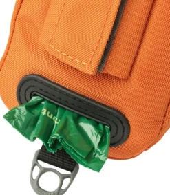 DOG Copenhagen Pouch Organizer Leash Bag tarvikelaukku talutushihnaan, Orange Sun