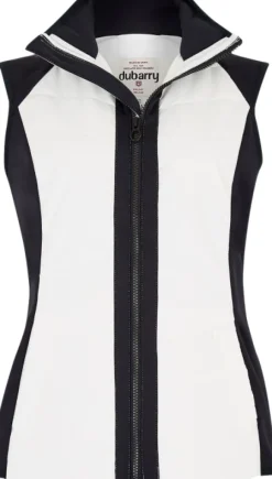 Dubarry Foyle naisten liivi, valkoinen/musta
