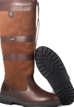 Dubarry Galway GTX Unisex vedenpitävä nahkasaapas, ruskea