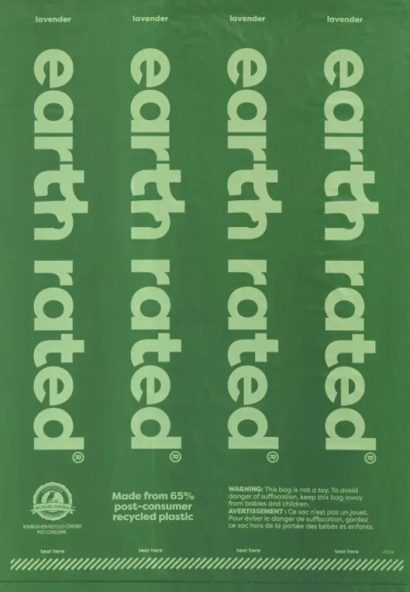 Earth Rated Refill Lavender rullapakkaus, 8 kpl