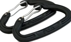 Eno ENO Carabiner alumiininen karabiinihaka, musta