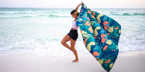 Eno FieldDay Blanket fleecepeitto, Lagoon