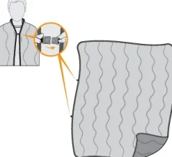 Eno FieldDay Blanket fleecepeitto, Lagoon