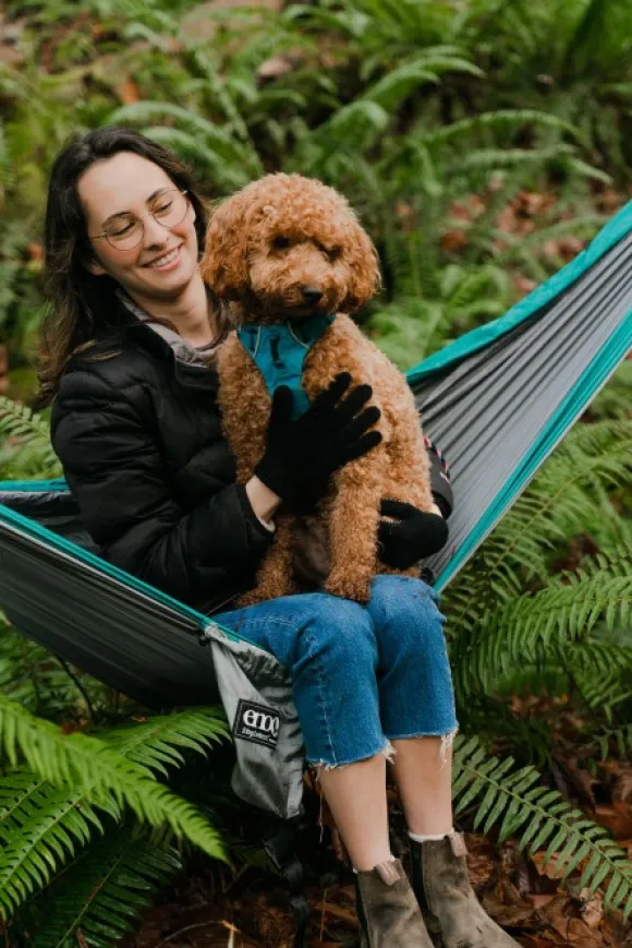 Eno SingleNest Bluesign yhden hengen riippumatto, tummansininen/sininen