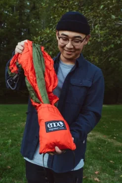 Eno SingleNest Bluesign yhden hengen riippumatto, tummansininen/sininen