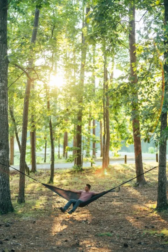 Eno TravelNest Hammock + Straps Combo riippumatto ja kiinnitysjärjestelmä, petrooli
