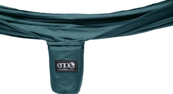 Eno TravelNest Hammock + Straps Combo riippumatto ja kiinnitysjärjestelmä, petrooli