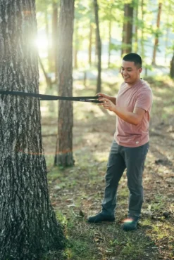 Eno TravelNest Hammock + Straps Combo riippumatto ja kiinnitysjärjestelmä, petrooli