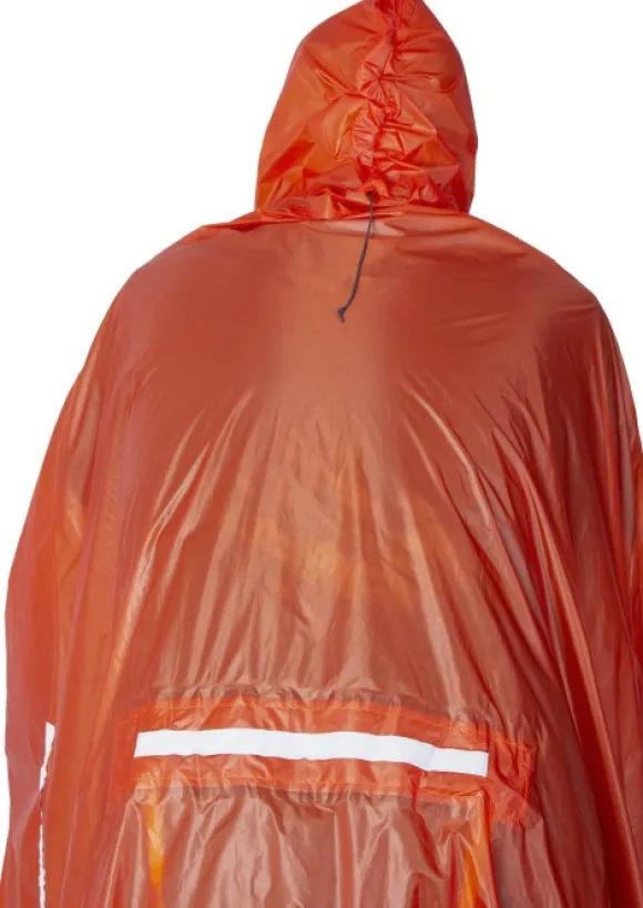 Exped Bike + Hike Poncho UL sadeviitta, Dark Lava