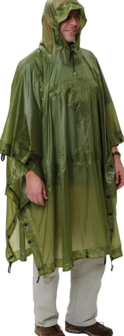 Exped Bivy Poncho UL poncho/bivypussi/suojapeite, vihreä
