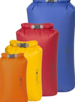 Exped Fold Drybag UL XS-L (3-13L) pakkauspussisarja, 4 kpl