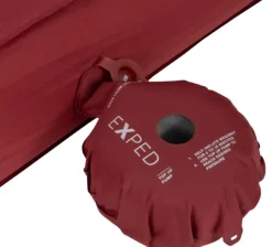 Exped Mega Pump pumppu makuualustoille, Granite / Burgundy