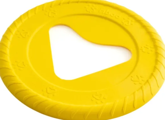 Fiboo kelluva frisbee, 25 cm, keltainen