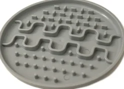 Fiboo Lollipop Mini ruokamatto, 13 cm, harmaa