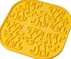 Fiboo Lollipop ruokamatto, 19 cm, keltainen