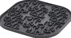 Fiboo Lollipop ruokamatto, 19 cm, harmaa