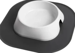 Fiboo ruokakulhomatto, 32 x 32 cm, valkoinen