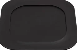 Fiboo ruokakulhomatto, 20 x 20 cm, musta