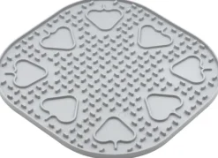 Fiboo Snoopy ruokamatto, 25cm, vaaleanharmaa