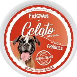 Fidovet koirien jäätelö Gelato mansikka 40g