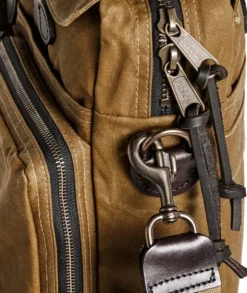 Filson 24 Hour Tin Briefcase Dark Tan