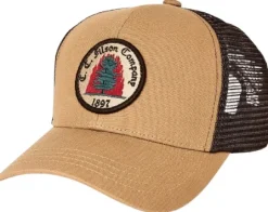Filson Logger Mesh Cap Wheat / Fire