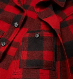 Filson Mackinaw Cruiser takki, Red/Black Plaid