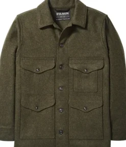 Filson Mackinaw Cruiser villatakki, vihreä