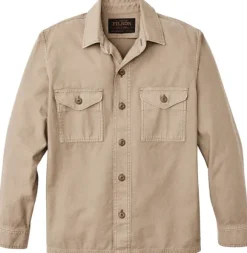 Filson M's Field Jac-Shirt Gray Khaki