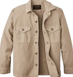 Filson M's Field Jac-Shirt Gray Khaki