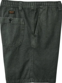 Filson M's Oakville Canvas Shorts Gravel