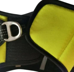 FinNero HALI liivivaljaat, L, musta/keltainen