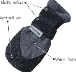 FinNero HALLA LUX tossut, XS-S, 2kpl, harmaa