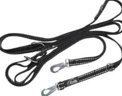 FinNero monitoimihihna, 2 x 300 cm, musta