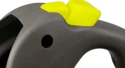 Flexi Neon Giant L, musta/neon, 8 m