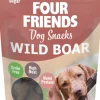 Four Friends Dog Snacks Wild Boar koiran villisikaherkku, 200 g