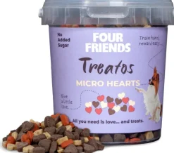 Four Friends Treatos Micro Hearts makupalat, 500 g