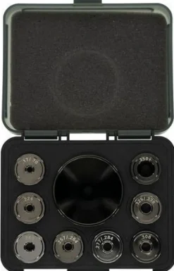 Frankford Arsenal Aluminum Powder Funnel setti hylsyjen täyttämiseen