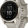 Garmin EPIX PRO (G2) 42mm Sapphire Soft Gold with Light Sand Band