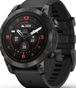 Garmin EPIX PRO (G2) 47mm Sapphire Carbon Grey DLC Titanium with Black Band