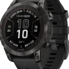 Garmin Fenix 7 Pro Sapphire Solar Carbon Grey DLC Titanium with Black Band